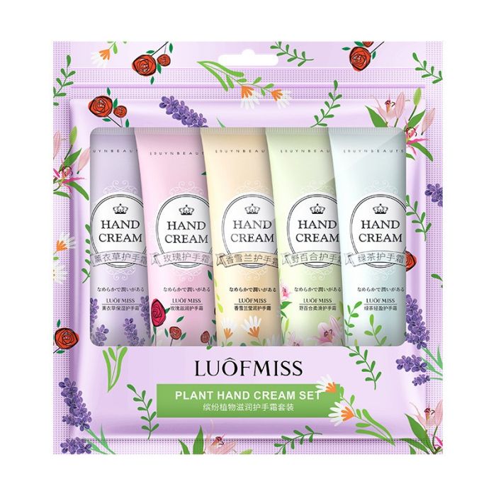 Floral Hand Cream Set Luofmiss