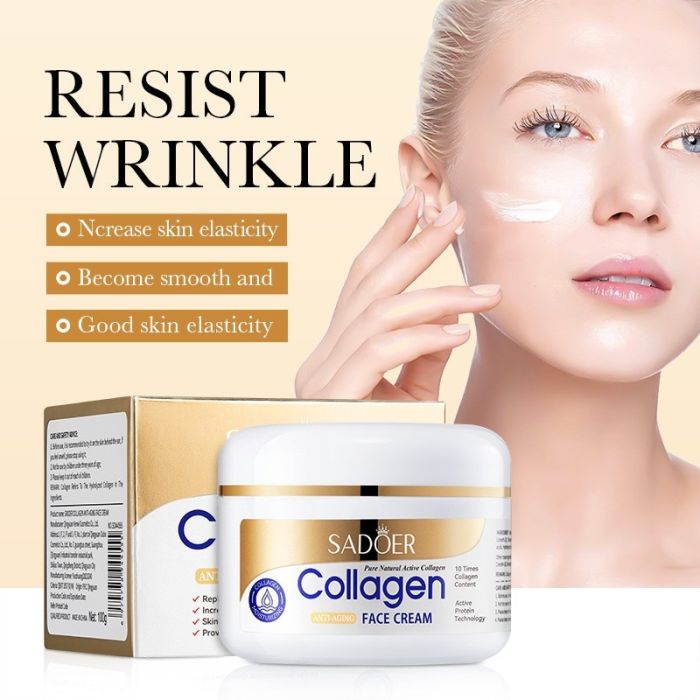 Sadoer anti-aging collagen face cream