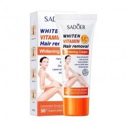 Depilatory cream with vitamin C Sadoer