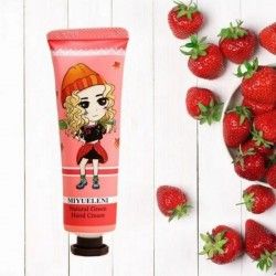 Miyuleni moisturizing hand cream with Strawberry extract