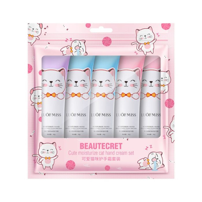 Luofmiss Kitty hand cream set