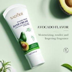 Sadoer hand moisturizing cream with avocado extract