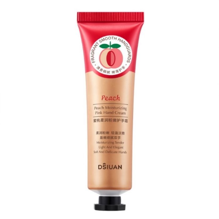 Moisturizing nourishing hand cream Dsiuan with peach extract